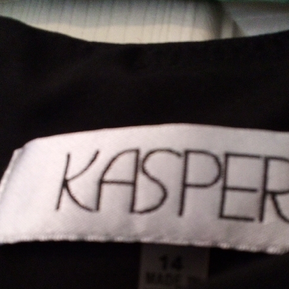KASPER Elegant Black Dress - Picture 2 of 3